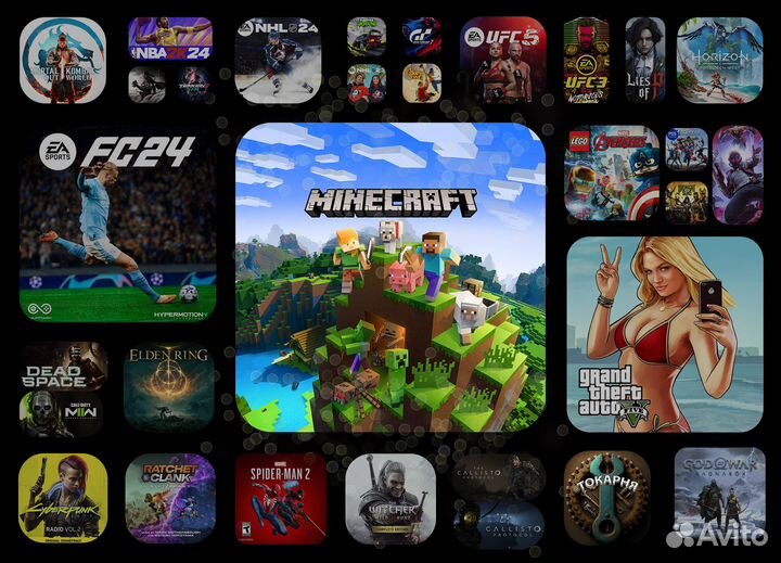 Minecraft Ps4&Ps5 (Minecraft Token Pack)на Русском