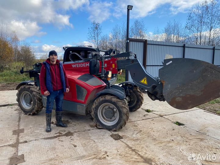 Аренда телескопического погрузчика