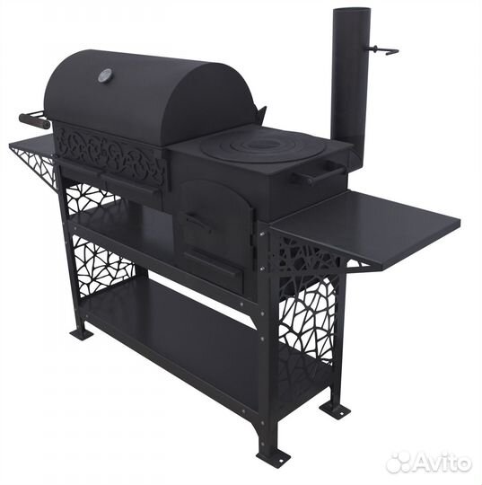 Мангал коптильня смокер