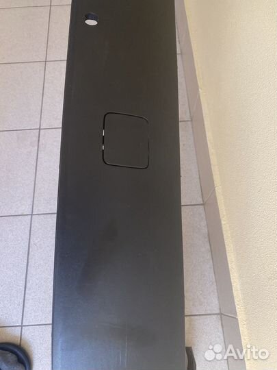 Накладка на задний бампер BMW X3