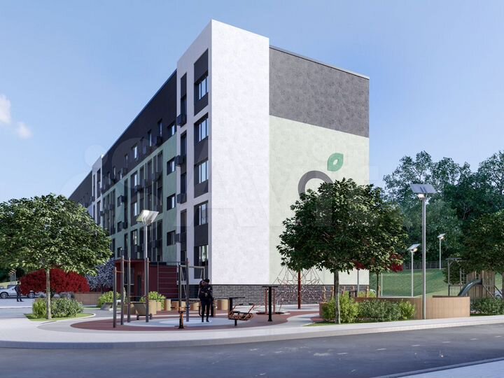 2-к. квартира, 57,4 м², 3/5 эт.