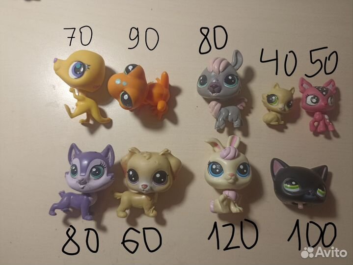 Littlest Pet Shop, коллекционные фигурки, лпс