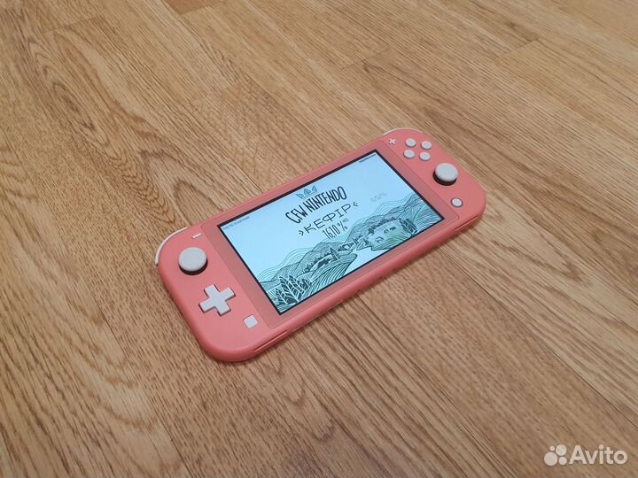 Прошитая Nintendo Switch lite (чип PicoFly) 160gb
