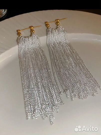 Серьги авангард