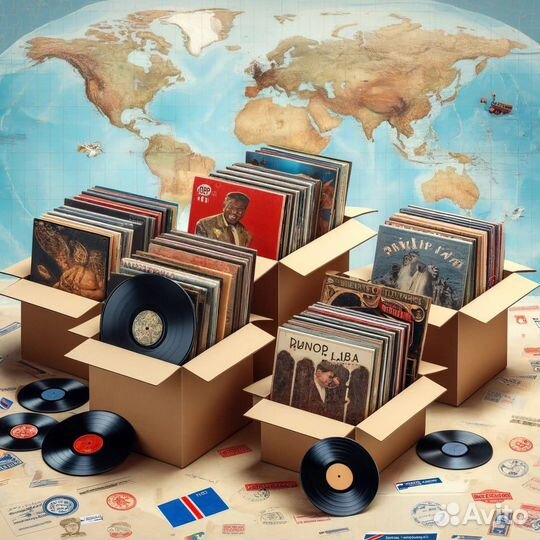 Выкуп и доставка с сайта Discogs