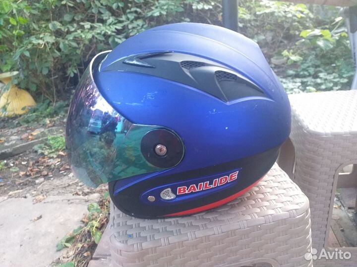 Мото скутер шлем