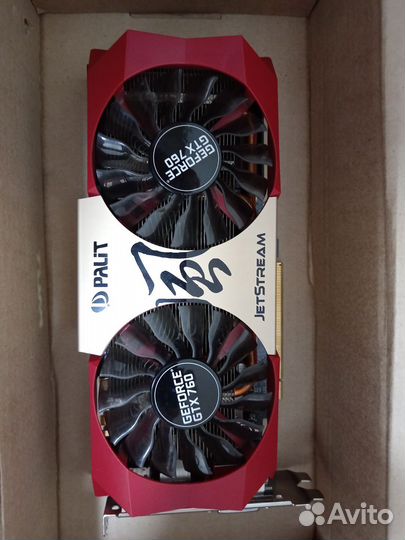 Видеокарта GTX760 2GB gddr5 256Bit