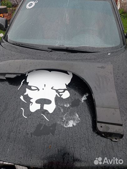 Крыло переднее левое пластиковое ваз 2110