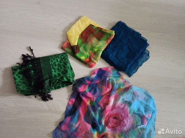Шарфы платки палантины