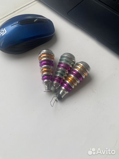 Новогодние игрушки елочные СССР