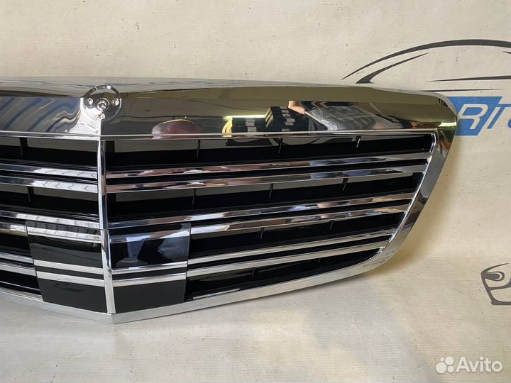 Решетка радиатора мерседес 221 амг рестайлинг