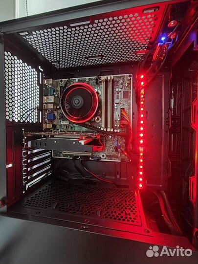 Игровой Intel Core i5 4590 + RX 570 4Gb