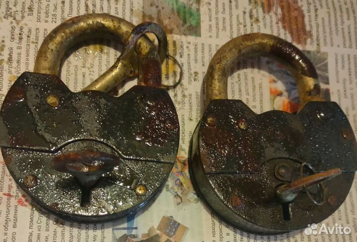 Замок навесной из СССР