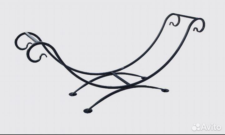 Дровница Классик металлическая