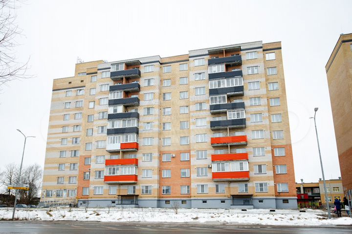 1-к. квартира, 40,1 м², 8/9 эт.