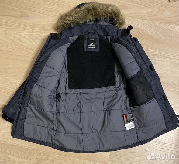 Парка зимняя на мальчика 160