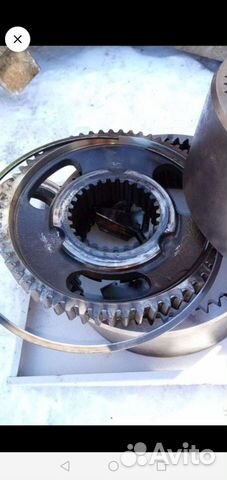 Крыло шестерня оси скания