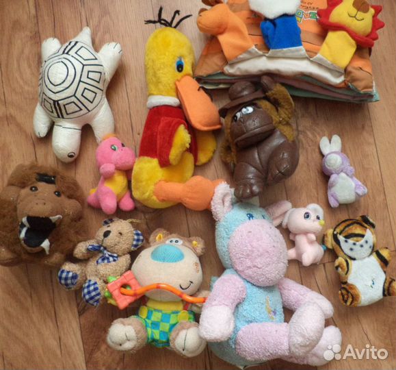 Игрушки мягкие (цена за все)