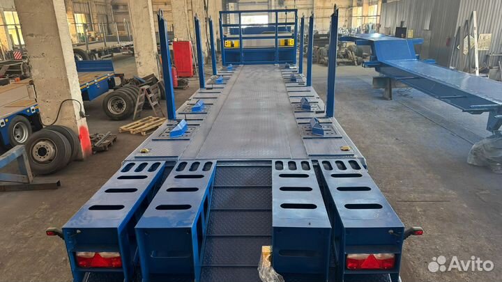 Полуприцеп трал (тяжеловоз) Авиком 98713-04 высокорамный, 2024