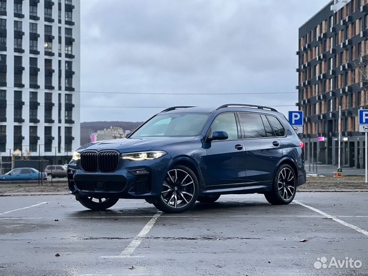 BMW X7 3.0 AT, 2020, 60 000 км