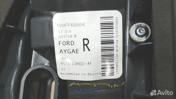 Фонарь крышки багажника Ford Fusion 2017- USA, 2017