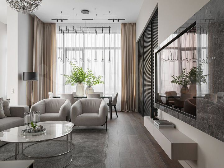 1-к. квартира, 52 м², 2/19 эт.