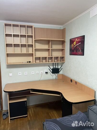 Стол для компьютера стол офисный ящики стеллаж