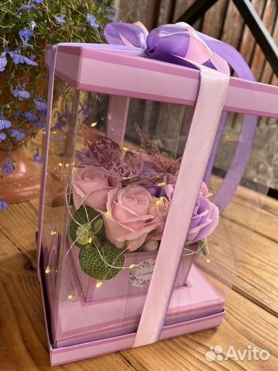 Бабочки с тиктока с мыльными розами