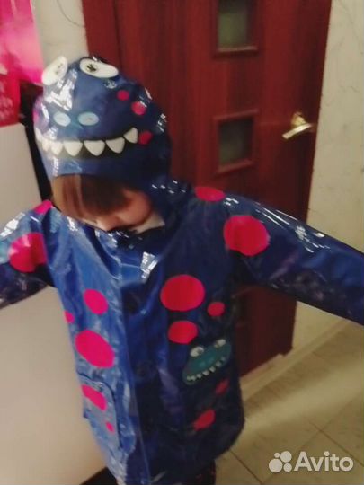 Плащ детский, дождевик