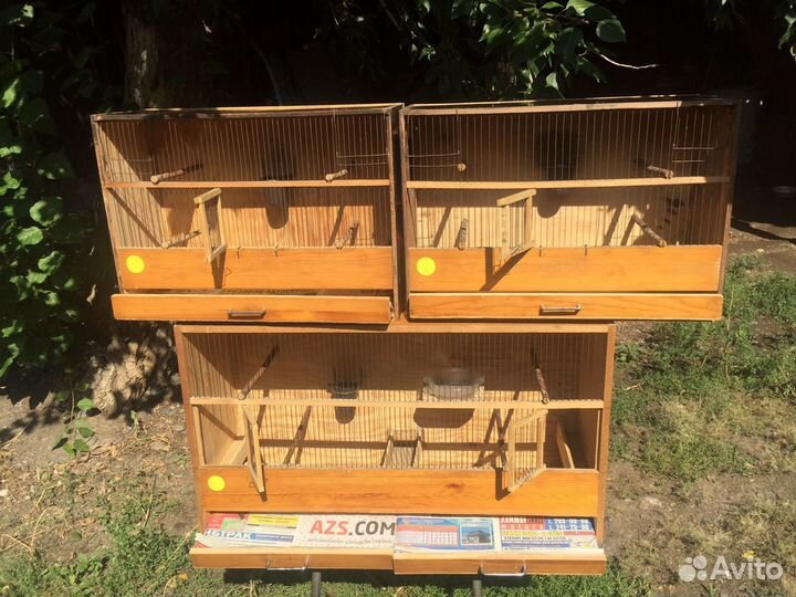 Клетка большая пролётная для птиц