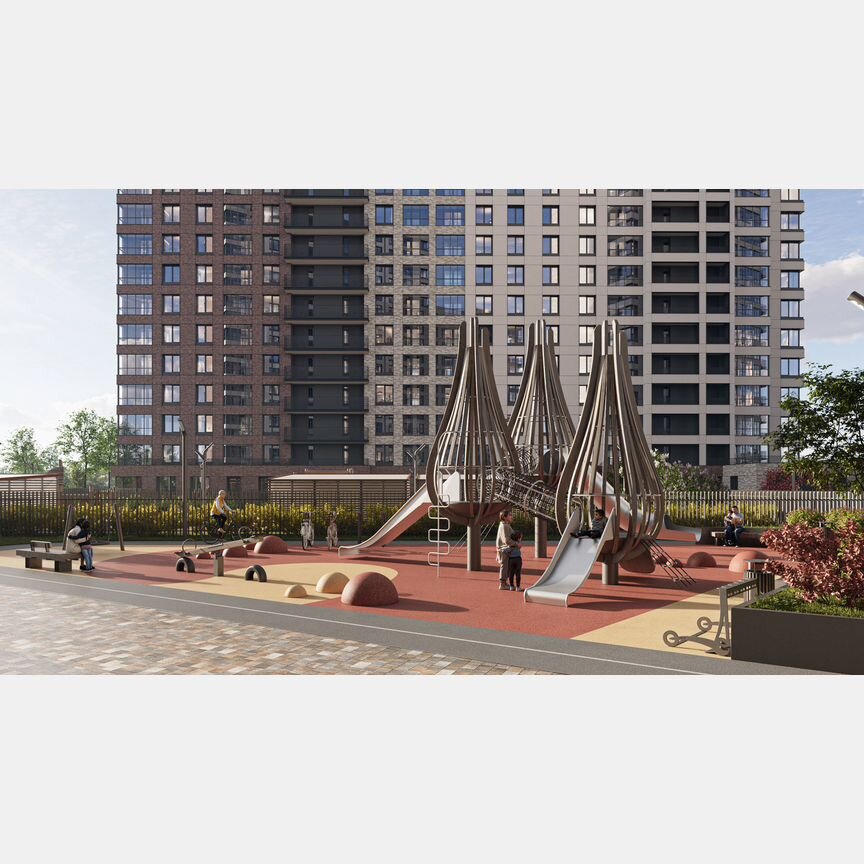 2-к. квартира, 70 м², 6/13 эт.