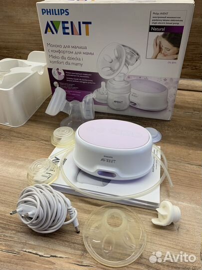 Молокоотсос avent электрический