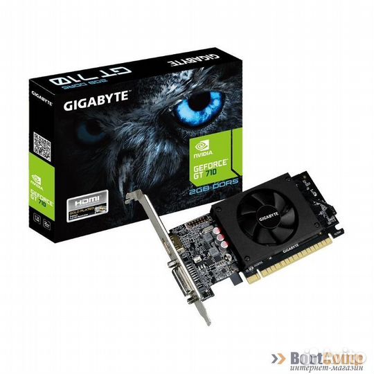 Видеокарта Gigabyte GeForce GT 710 2GB GV-N710D5-2