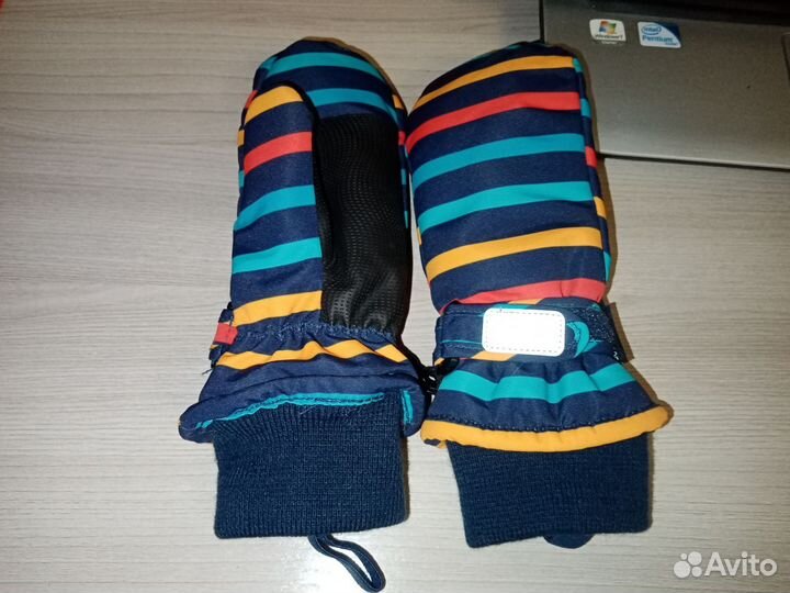 Варежки краги новые, р. 3-5л
