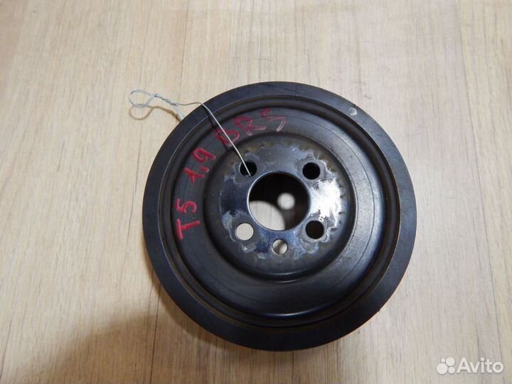 Шкив коленвала Vw T5 1,9TDI