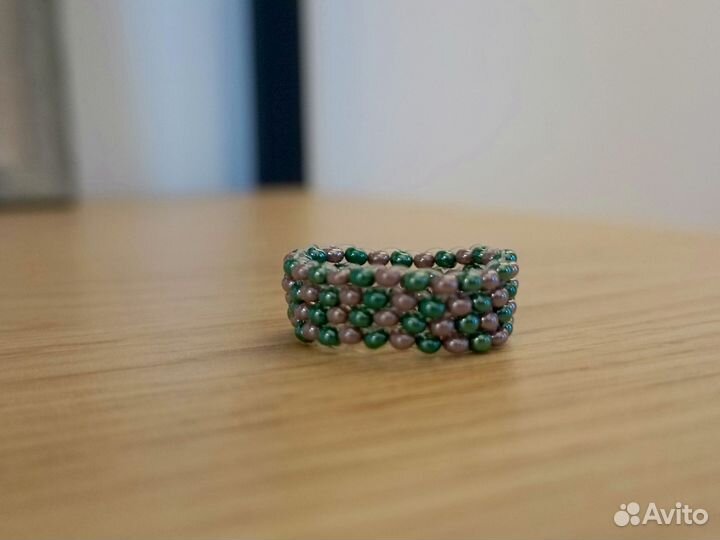 Кольца из бисера