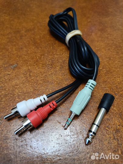 Кабели RCA (тюльпаны)