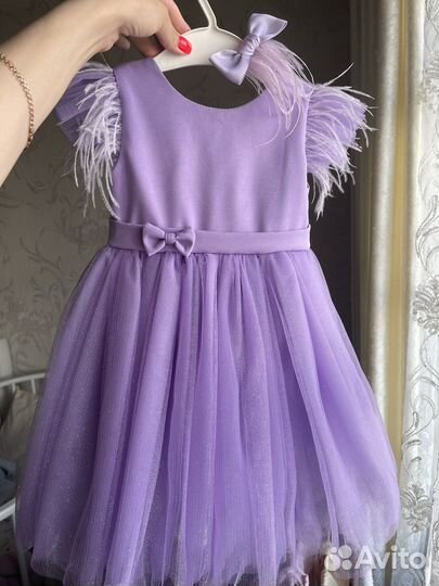 Платье для девочки 86