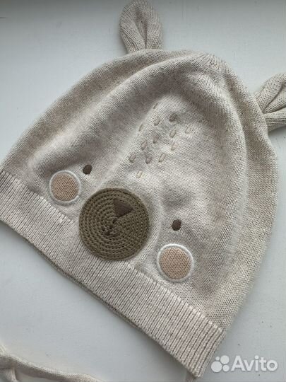 Детская шапка 6-12 месяцев