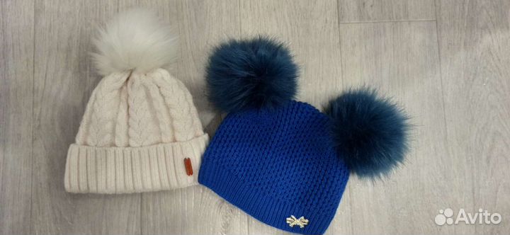 Шапка зимняя для девочки 50 52