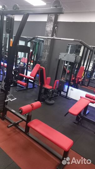 Тяга верхнего и нижнего блока