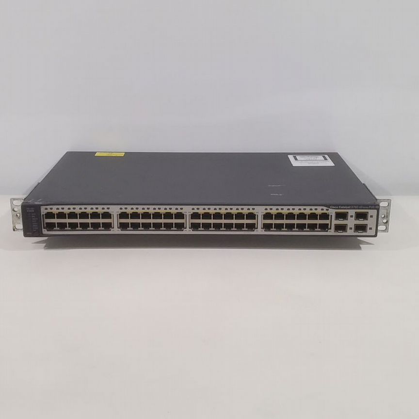 [WS-C3750V2-48PS-S] Коммутатор Cisco Отходит Панель Ws-C3750v2-48ps-S