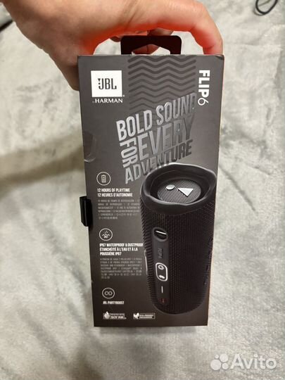 Колонка jbl 6 коробка от неё