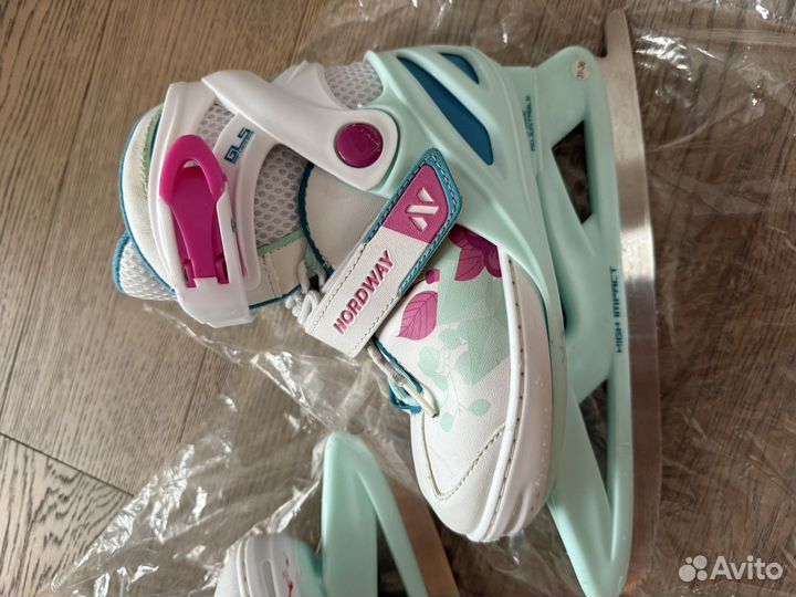 Коньки детские раздвижные nordway 31 36