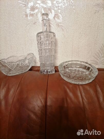 Графин и бокалы. Разное СССР