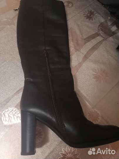 Сапоги женские натуральная кожа 38 весна