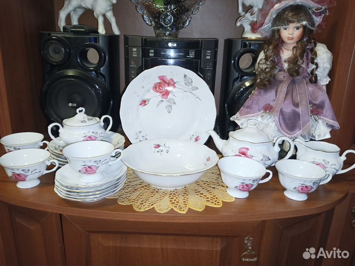 Сервиз чайный Роза