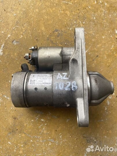 Стартер Nissan Qashqai X-Trail Serena MR20DE