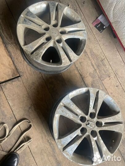 Литые диски r17 5x114 3 бу