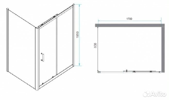 Душевой уголок RGW Passage PA-74B 170x80